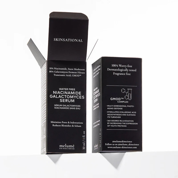 Melume WATER-FREE NIACINAMIDE GALACTOMYCES SERUM - Зображення 2