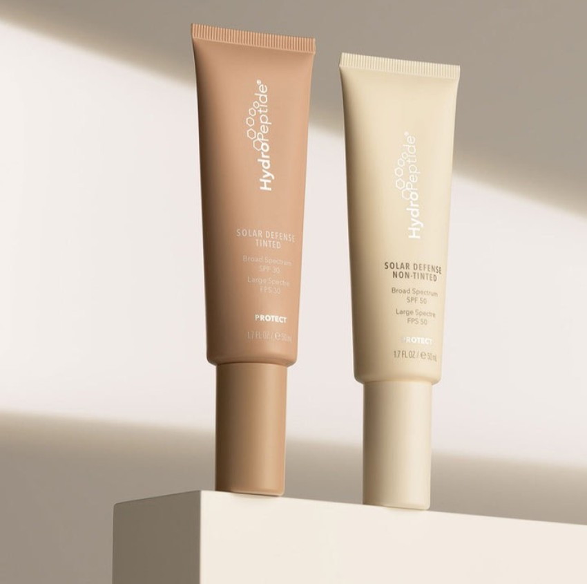 Сонцезахисний крем з тоном HydroPeptide Solar Defense Tinted SPF 50 - Зображення 2